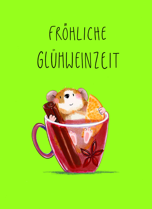 Postkarte - Tabea Güttner - Glühwein