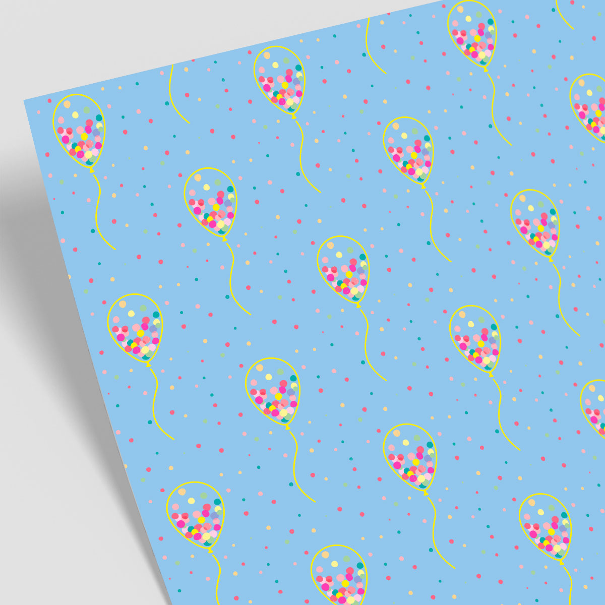 Geschenkpapier - neonstyle - Confetti Balloon Geschenkpapier - neonstyle - Confetti Balloon