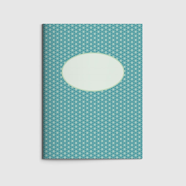 Booklet A5 - Toni Starck Pattern - Pretty Petrol