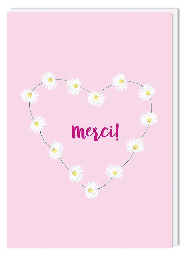 Doublecard C6 - m-illu - Merci Doublecard C6 - m-illu - Merci