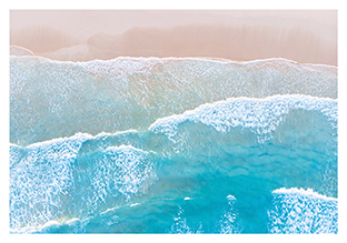 Postkarte - La Card - Waves