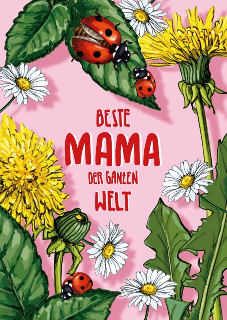 Postkarte - illi - MANJO