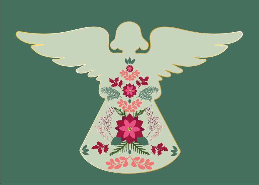 Postcard - Toni Starck - flowerangel