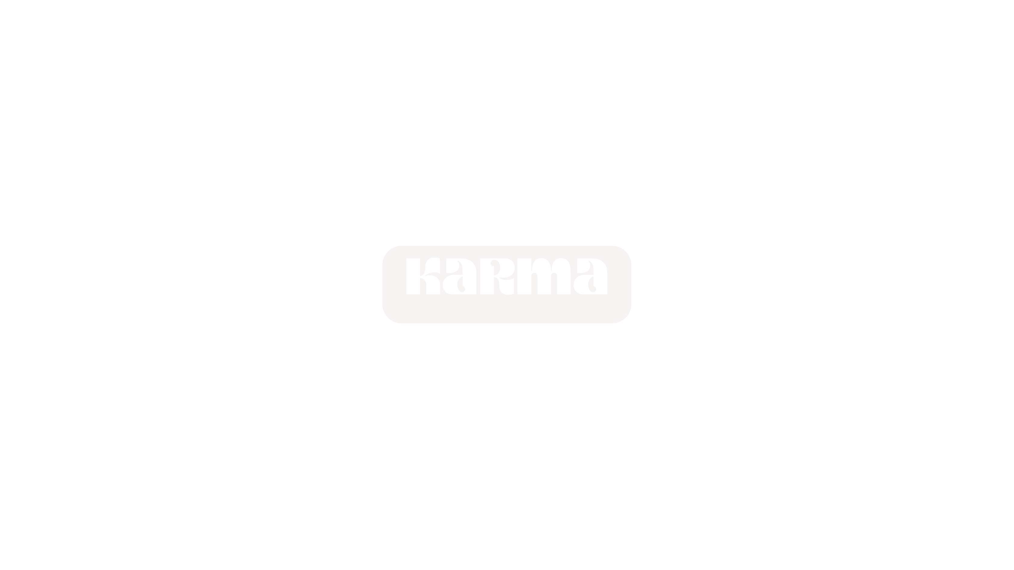 Bügelbild - karma