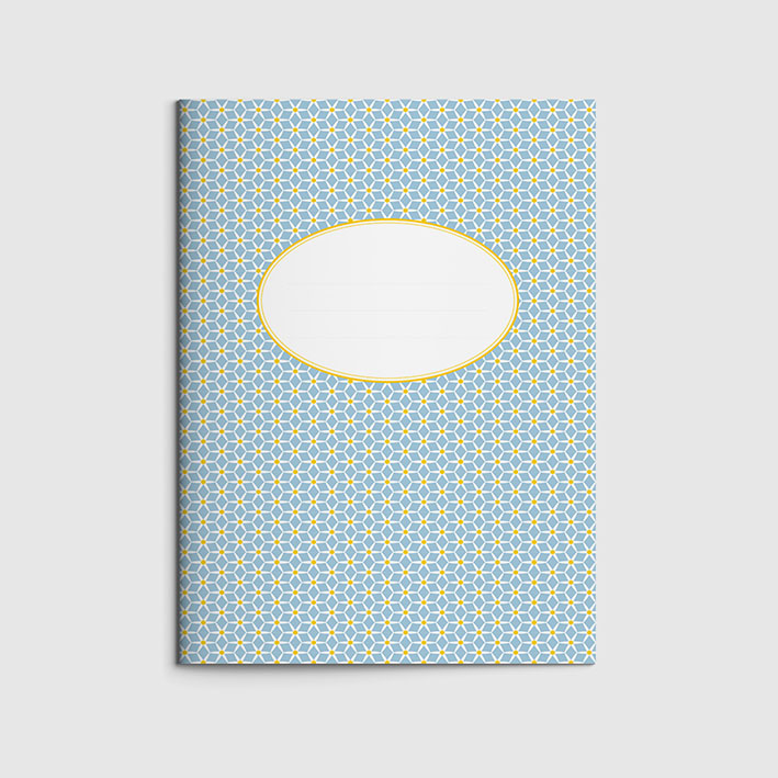 Booklet A5 - Toni Starck Pattern - Daisy Sky