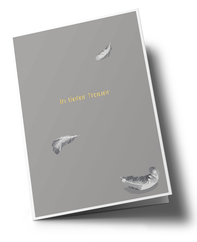 Doublecard C6 - Toni Starck - Springs,  In tiefer Trauer