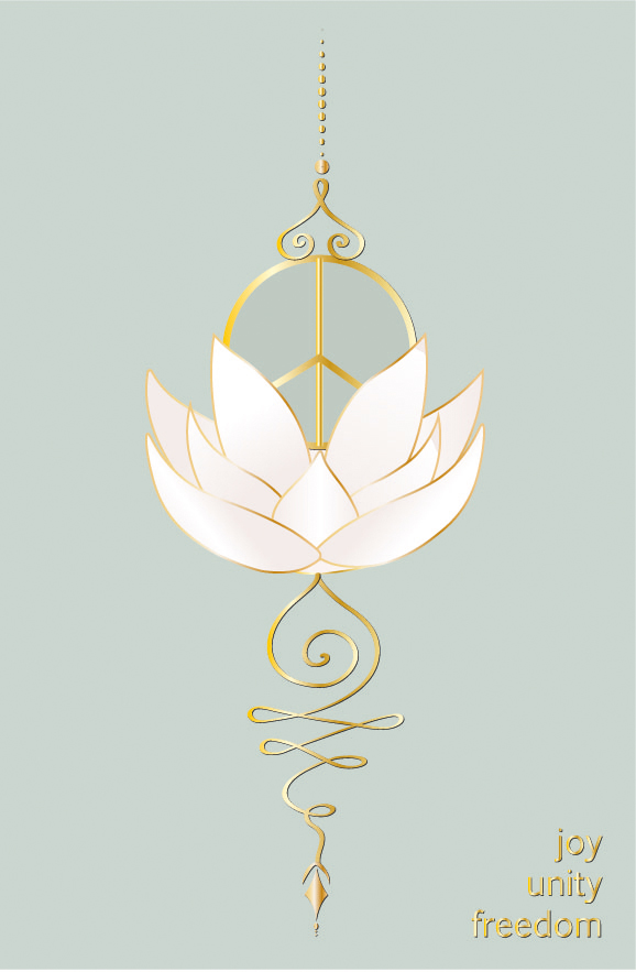 Postcard - Toni Starck - Lotus, Peace