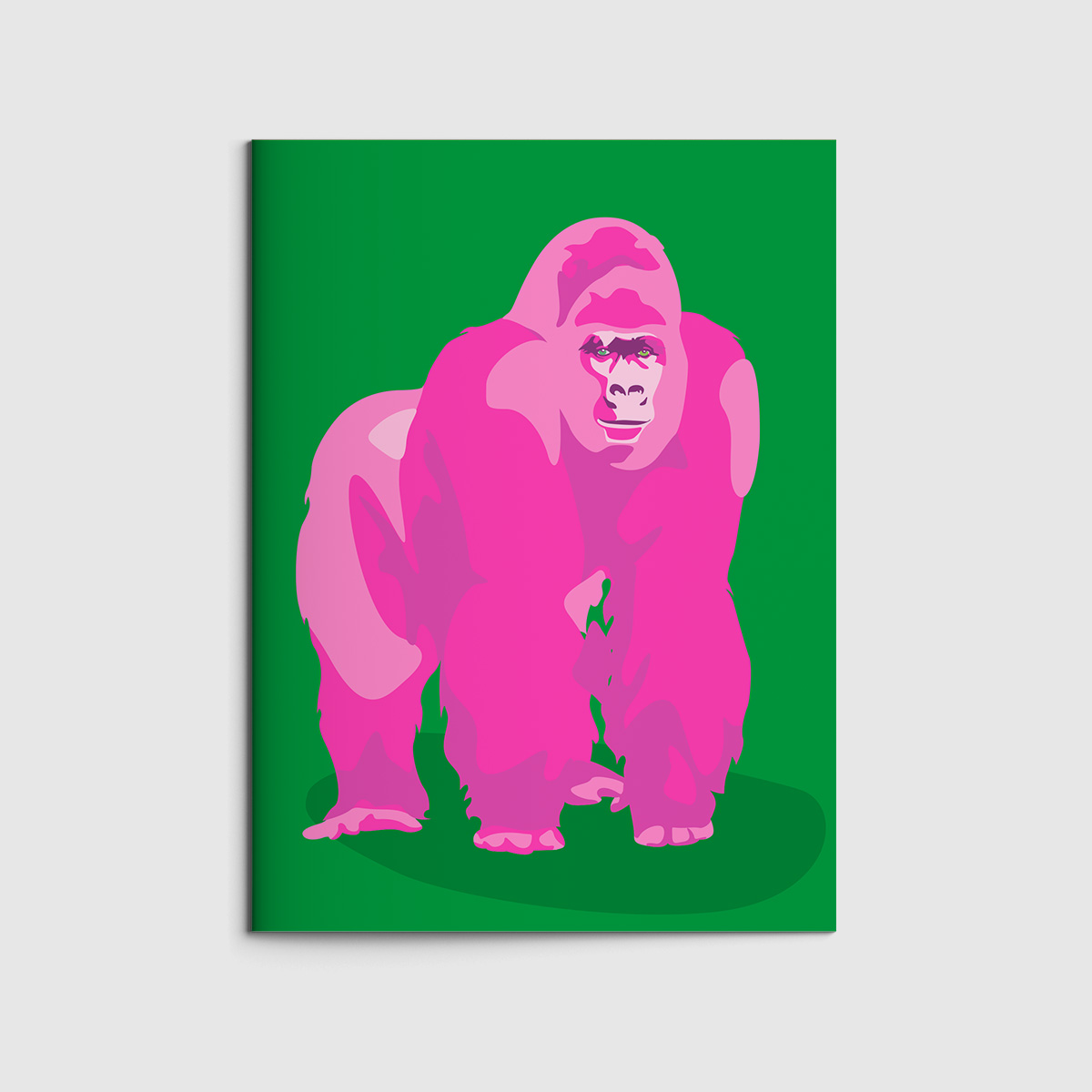 Notizheft A6 - neonstyle - Gorilla