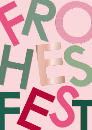 Postkarte - Toni Starck - Frohes Fest