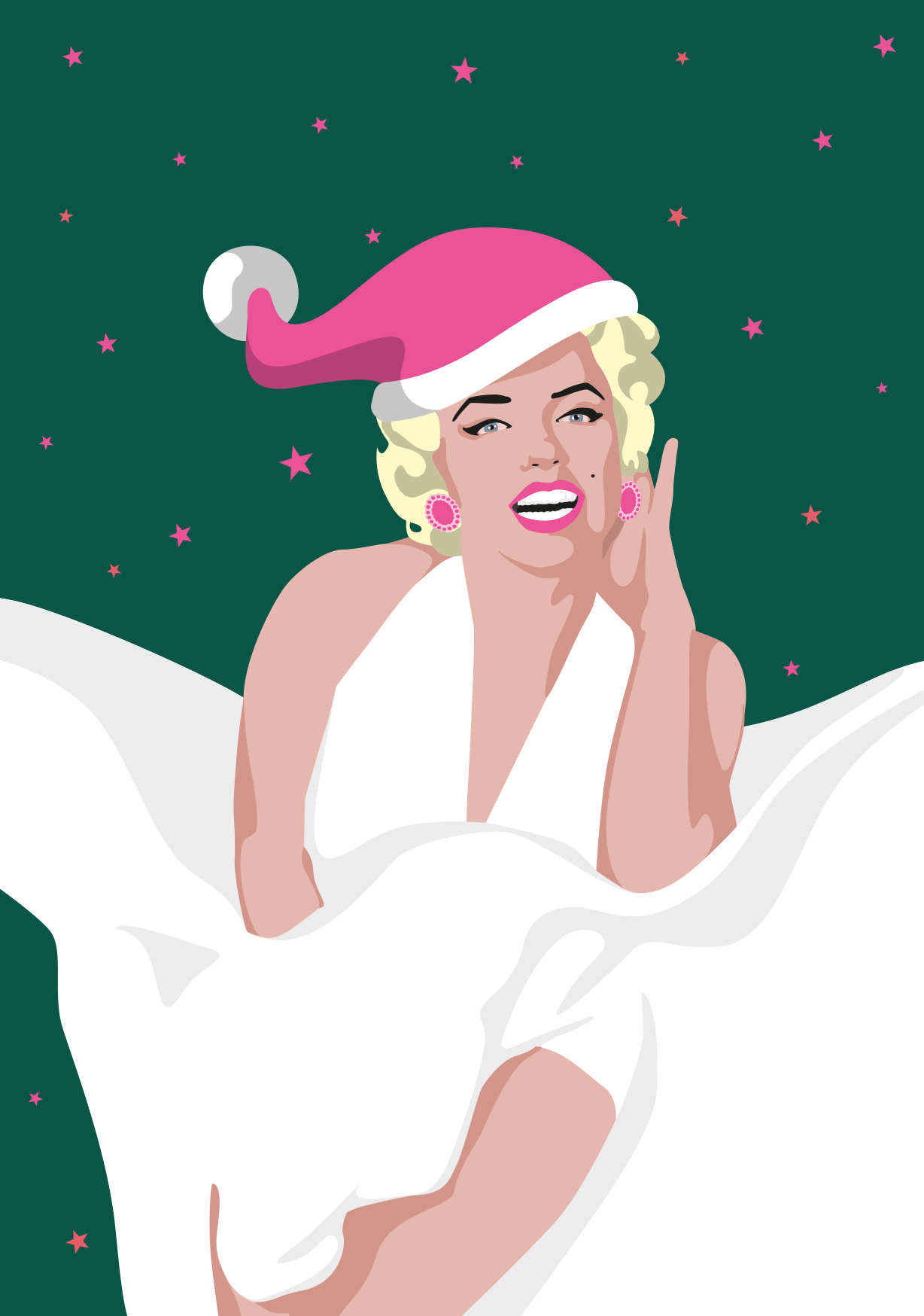 Postcard - pop art new generation - Sex star
