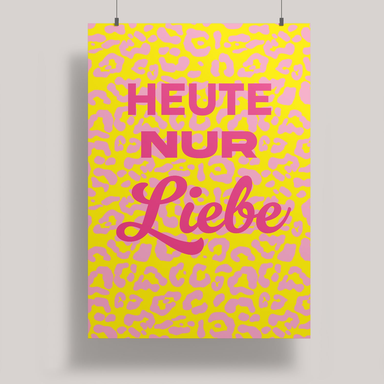 ArtPrint A4 - Modern Art - nur Liebe ArtPrint A4 - Modern Art - nur Liebe