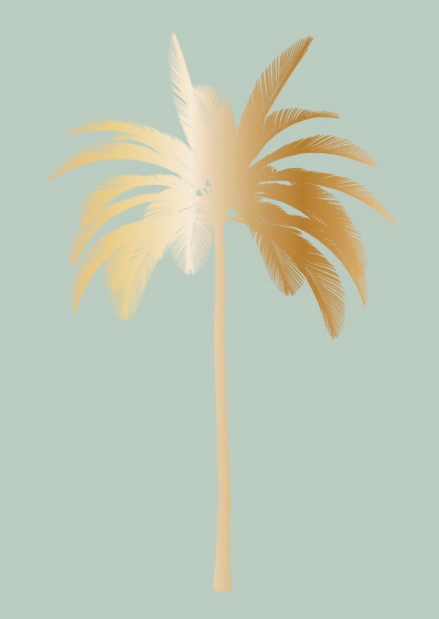 Postcard - Toni Starck - palm Postcard - Toni Starck - palm