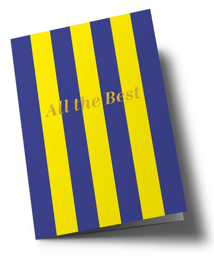 C6 folding card – chelsea – All the Best