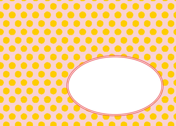 Umschlag - Toni Starck Pattern - Sunny Dots Umschlag - Toni Starck Pattern - Sunny Dots