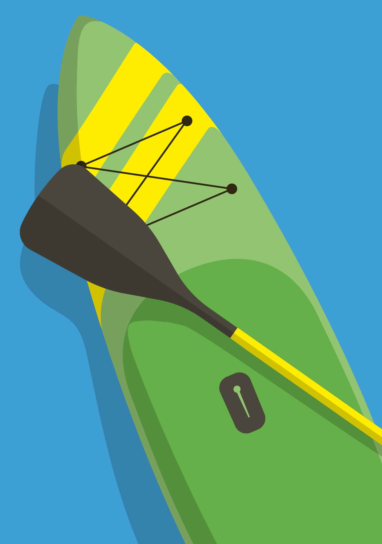 Postcard - sports - SUP