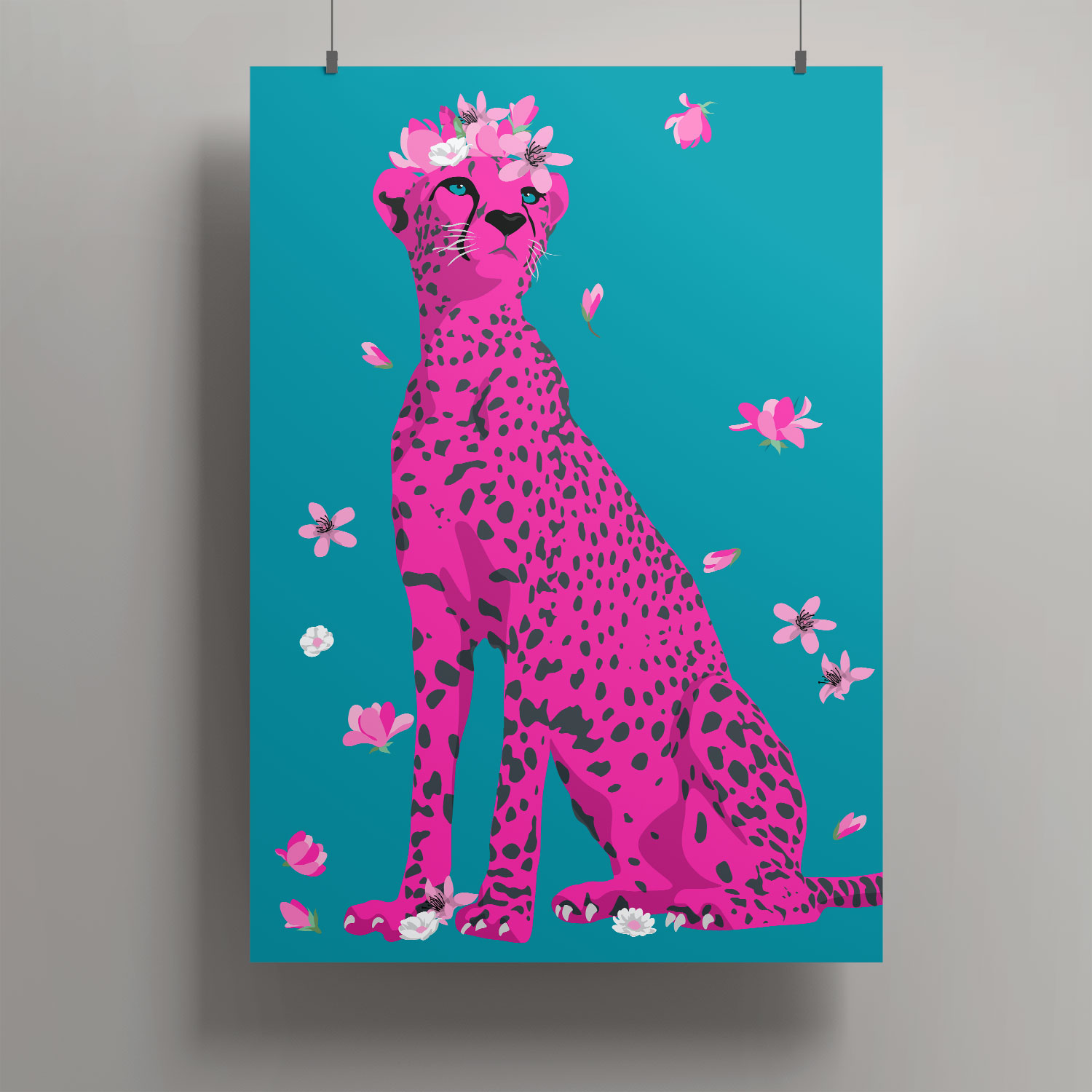 Artprint A3 - Leopard