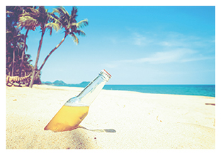 Postkarte - La Card - Beer bottle Postkarte - La Card - Beer bottle