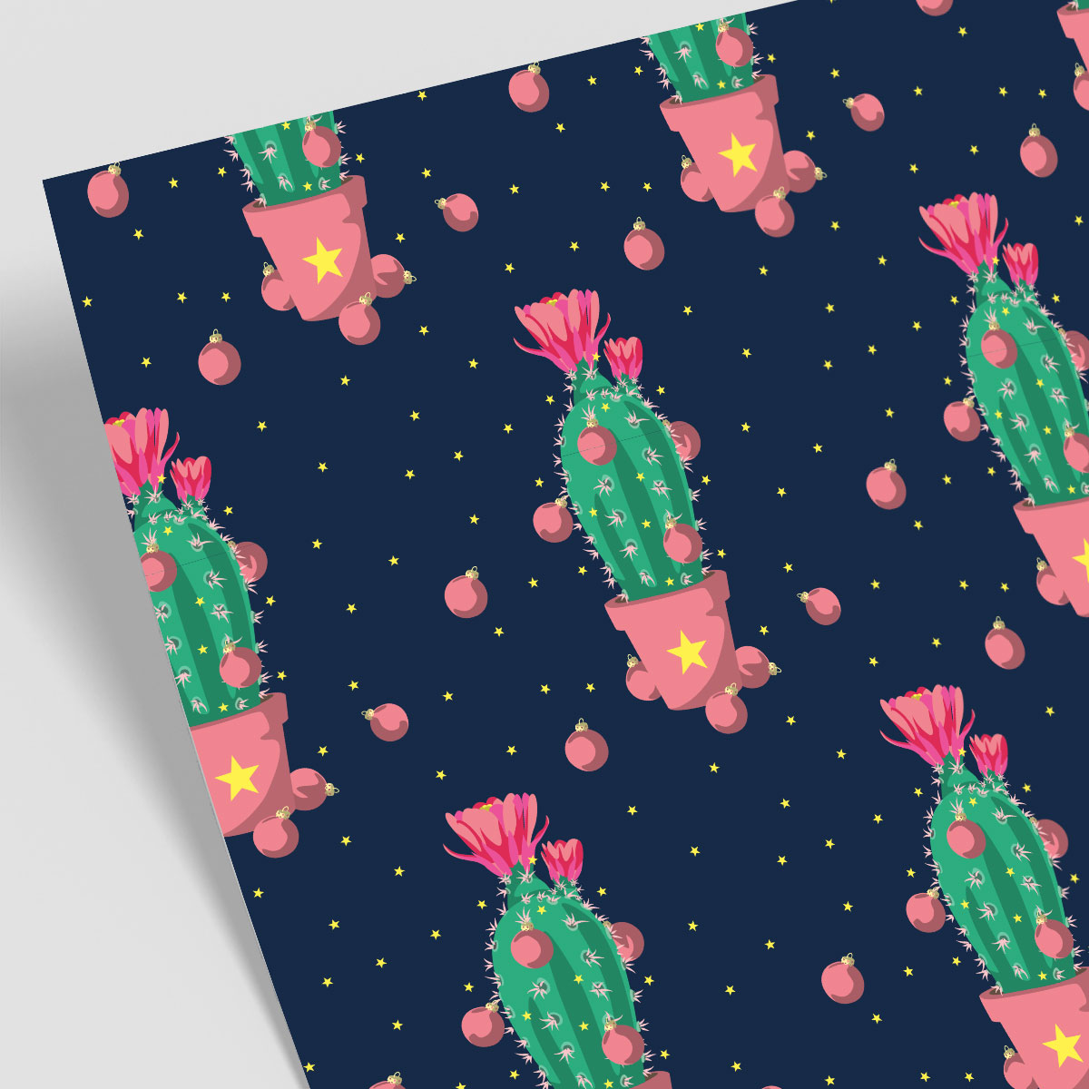 Wrapping paper - Crossover - Cactus Wrapping paper - Crossover - Cactus