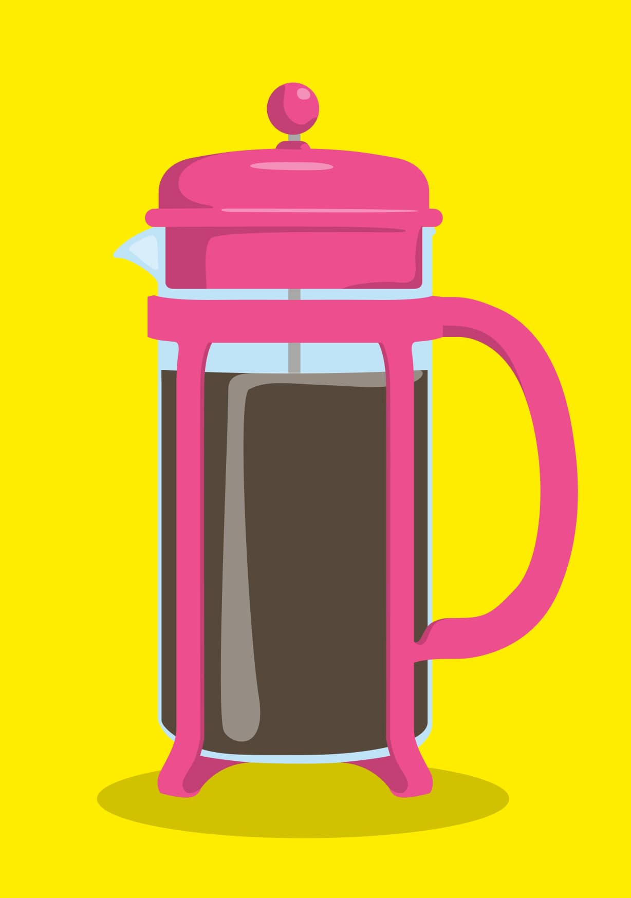 Postcard - Design Classics - French Press