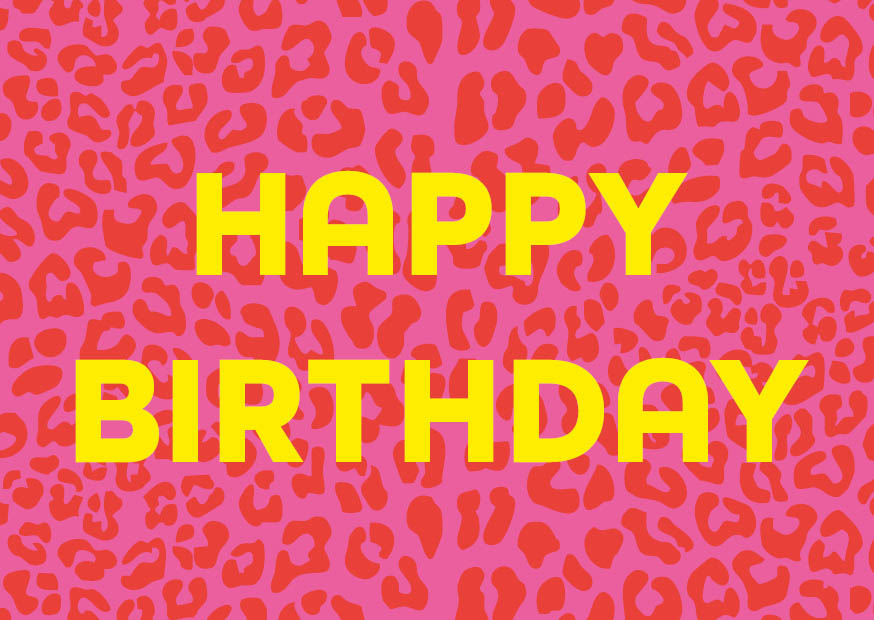 Postcard - happy wrong - Happy Birthday