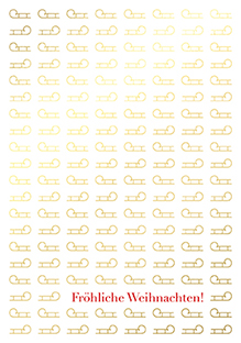 Postkarte - La Card - Schlitten