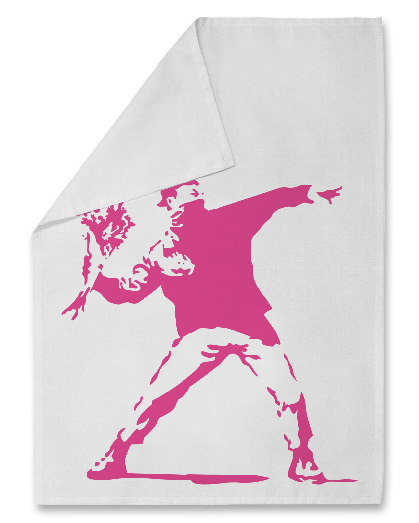 Tea towel - Flower thrower