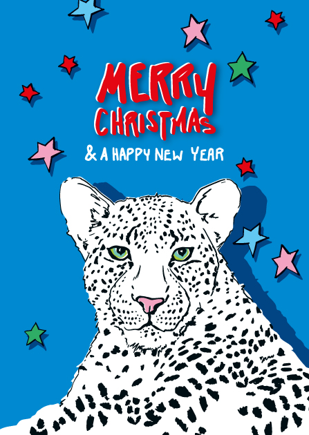 Postcard - illi - LONO Merry Christmas & a Happy New Year