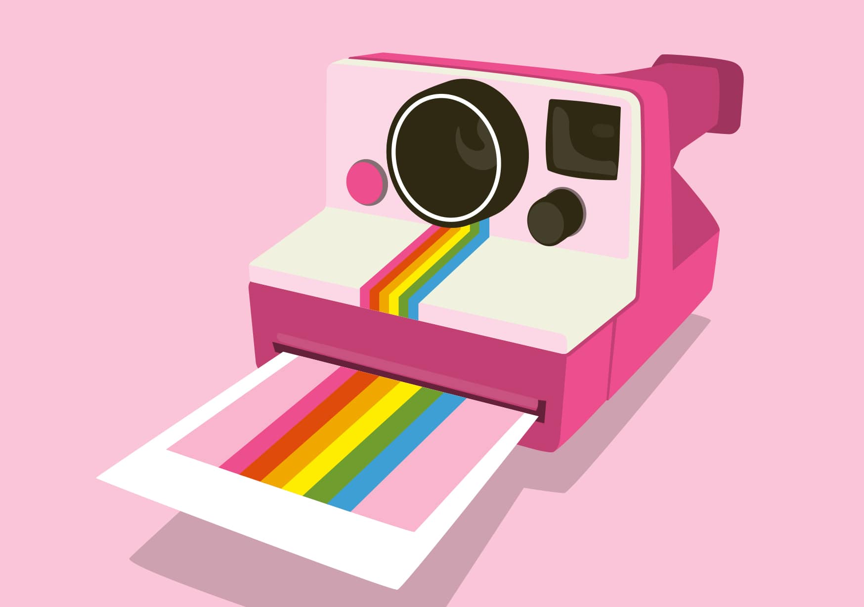Postkarte - Design Classics - Instant Camera Postkarte - Design Classics - Instant Camera