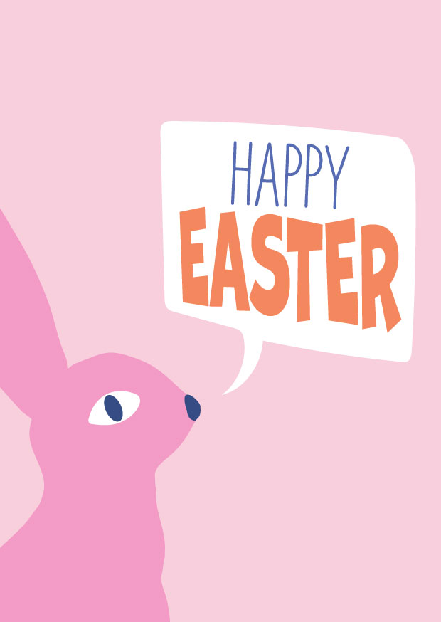 Postkarte - andrea liesert - HAPPY EASTER Postkarte - andrea liesert - HAPPY EASTER