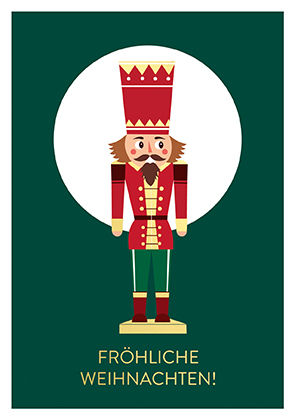 Postkarte - La Card - Nussknacker Postkarte - La Card - Nussknacker