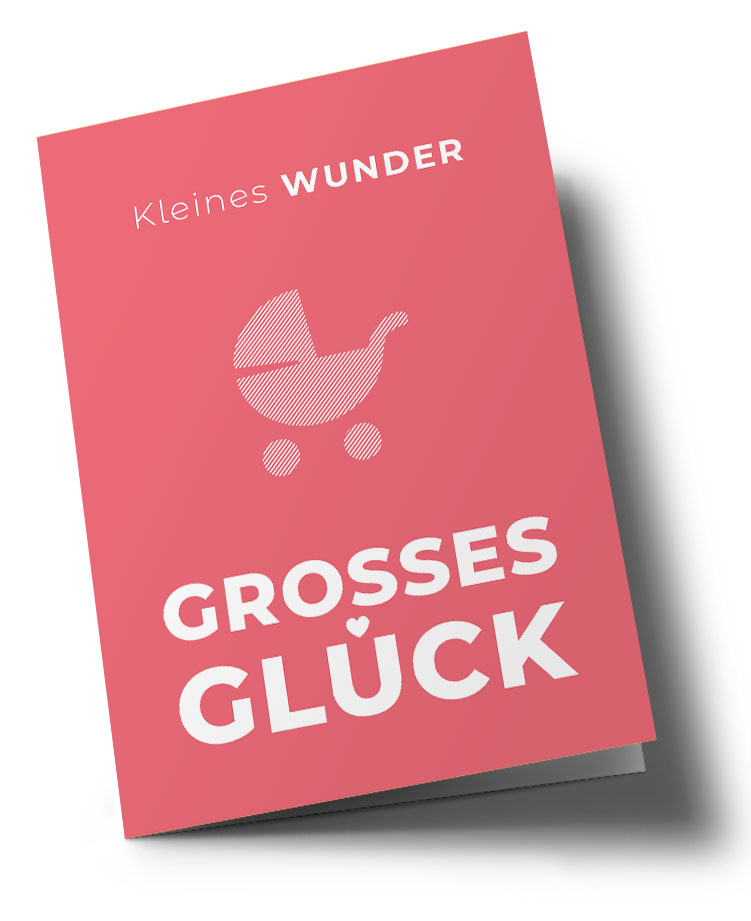 Doublecard C6 - typestyle - Kleines Wunder Doublecard C6 - typestyle - Kleines Wunder