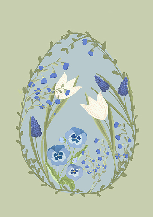 Postcard - Toni Starck - FlowerEgg