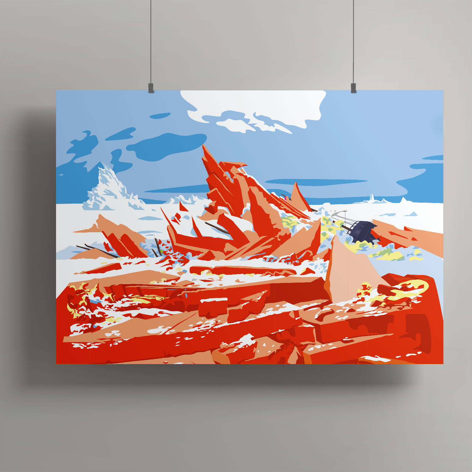 Artprint A3 - Eismeer Artprint A3 - Eismeer