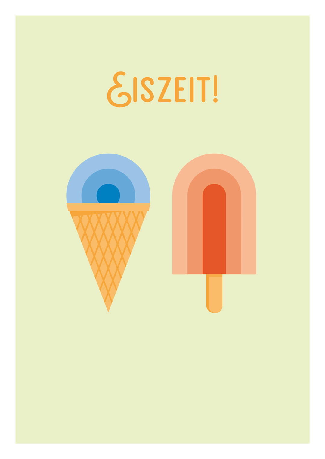 Postcard - Daria Ivanova - Ice age