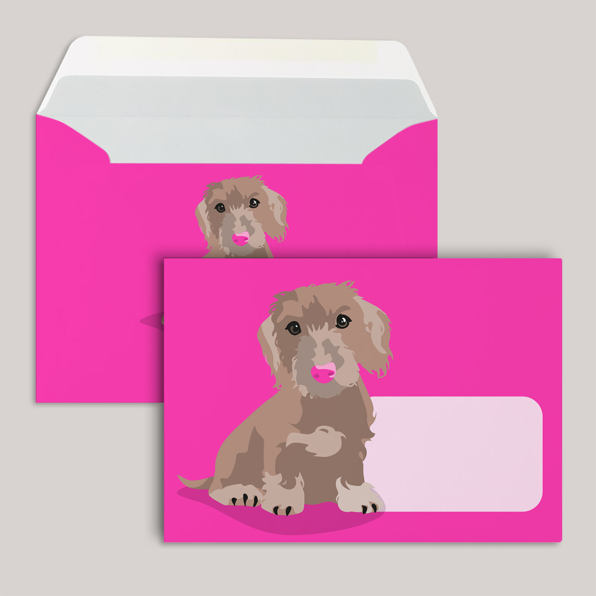 Umschlag - neonstyle - Rosa Umschlag - neonstyle - Rosa