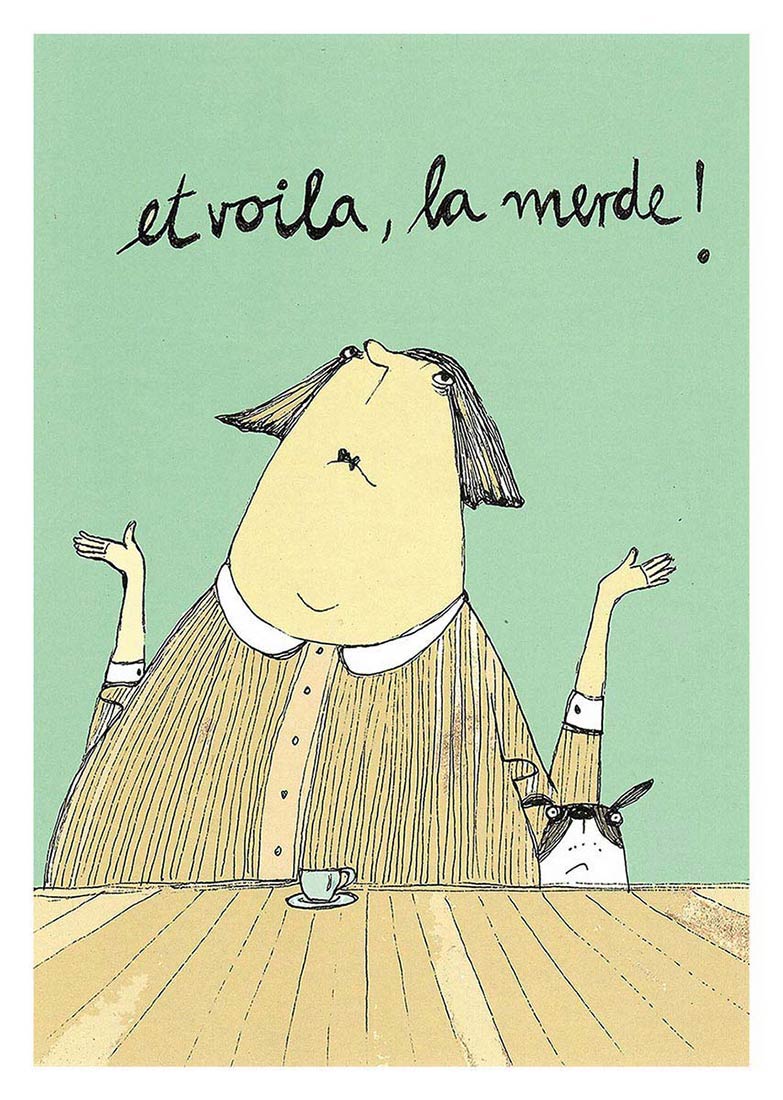 Artprint A3 - kittiekatstudio - la merde Artprint A3 - kittiekatstudio - la merde