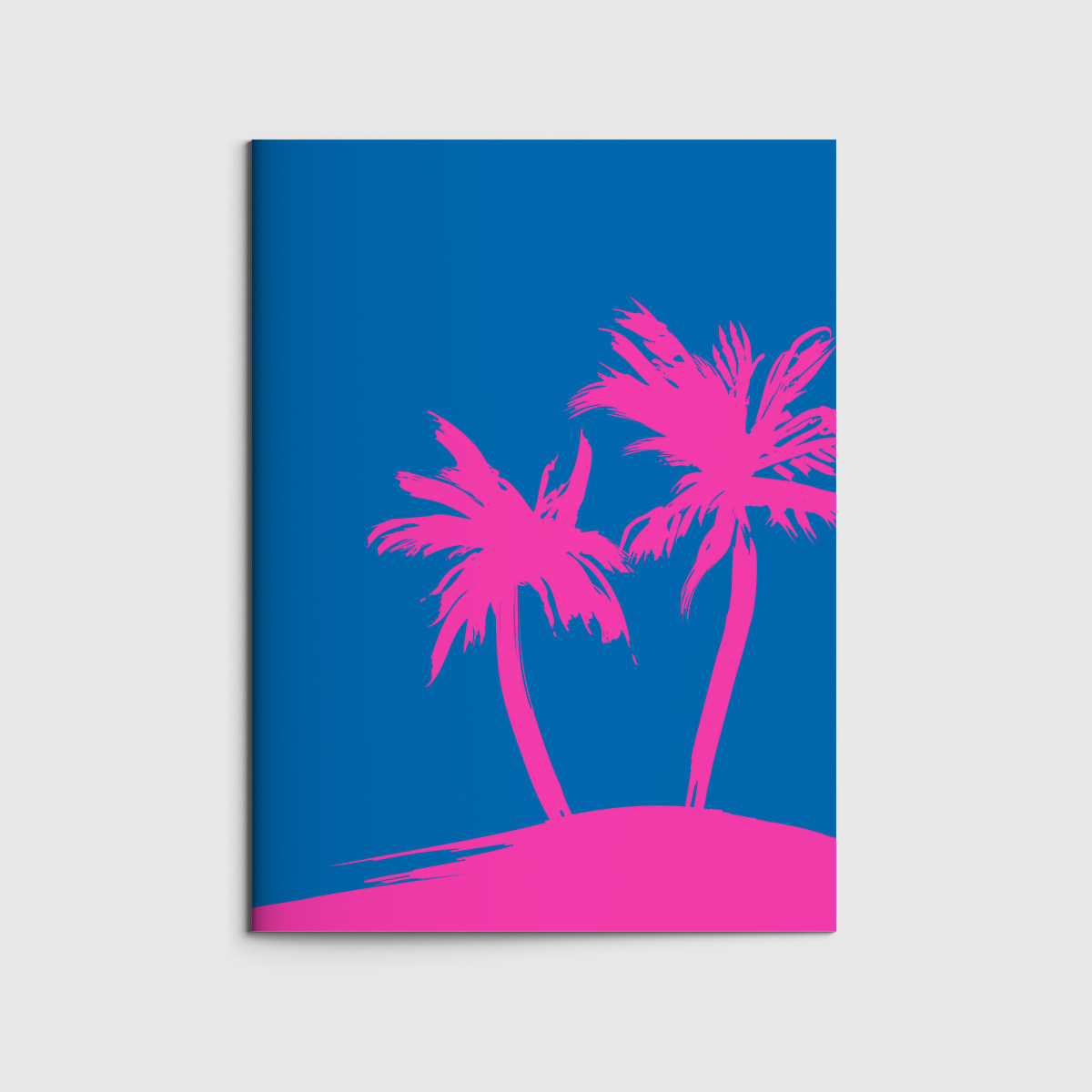 Notizheft A6 - neonstyle - Palms