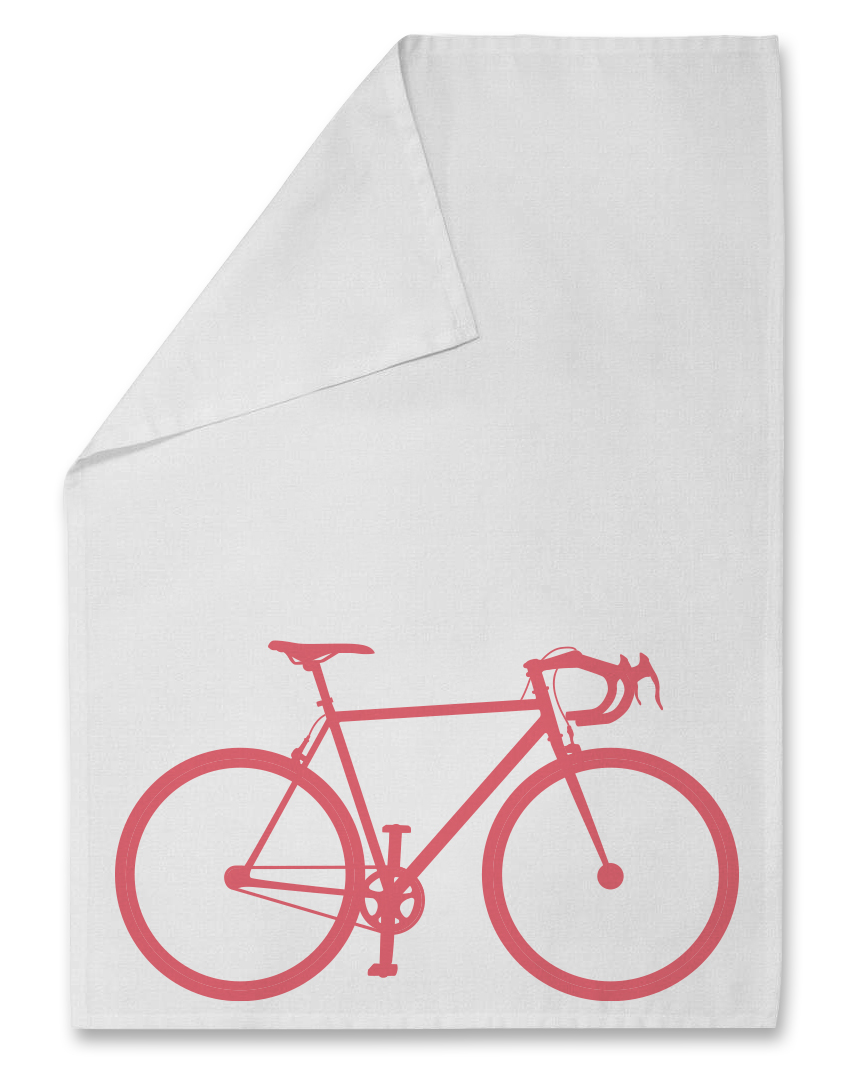 Tea towel - Racing Bike