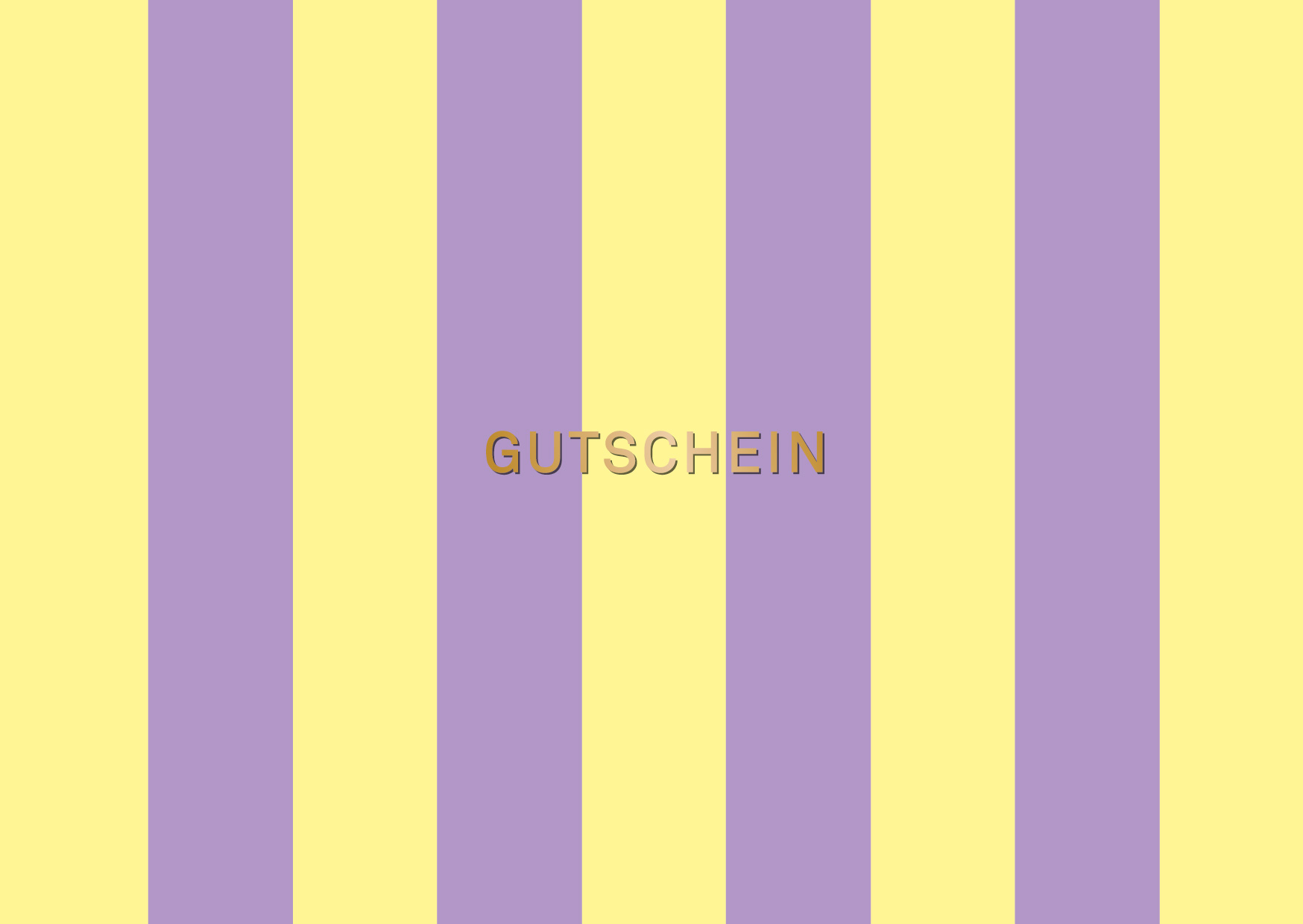 Postcard - Designfräulein - OroLumi - Gift Certificate