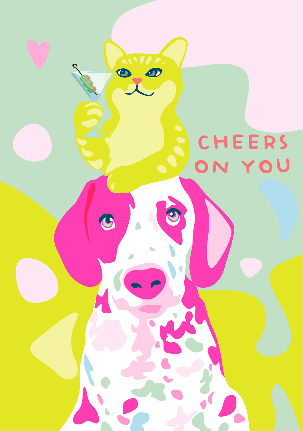 Postcard - Limoncella - Cheers on you