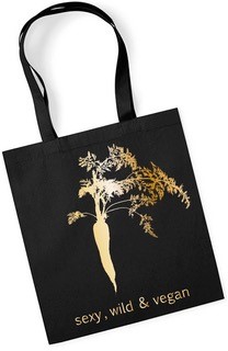 Organic cotton bag - sexy, wild & vegan Organic cotton bag - sexy, wild & vegan