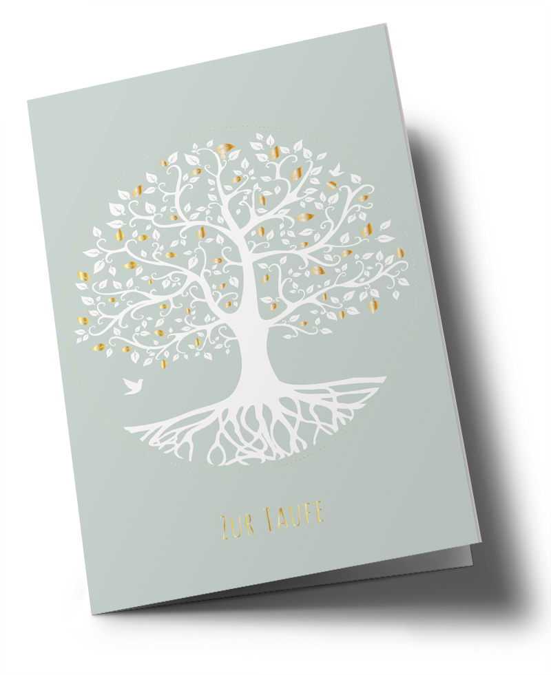 Doublecard C6 - Toni Starck - Baptism Tree of Life Doublecard C6 - Toni Starck - Baptism Tree of Life