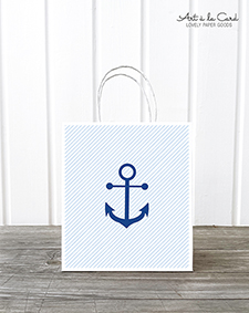 Geschenktüte Midi - Anker
