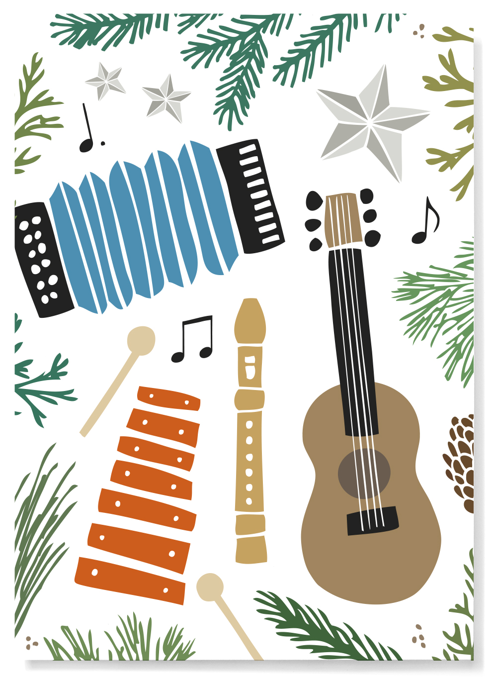 Postcard - familytree - House music