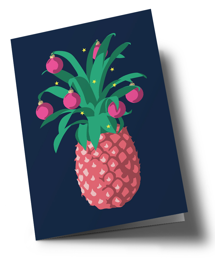 Doublecard C6 - happiness - Pineapple Doublecard C6 - happiness - Pineapple
