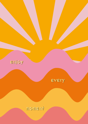 Postkarte - Toni Starck - Enjoy sunrise