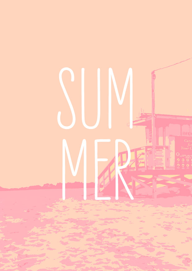 Postkarte - andrea liesert - SUMMER Postkarte - andrea liesert - SUMMER