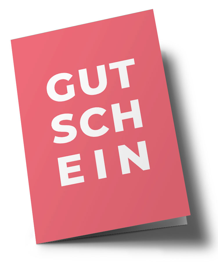 Doublecard C6 - typestyle - Gutschein Doublecard C6 - typestyle - Gutschein