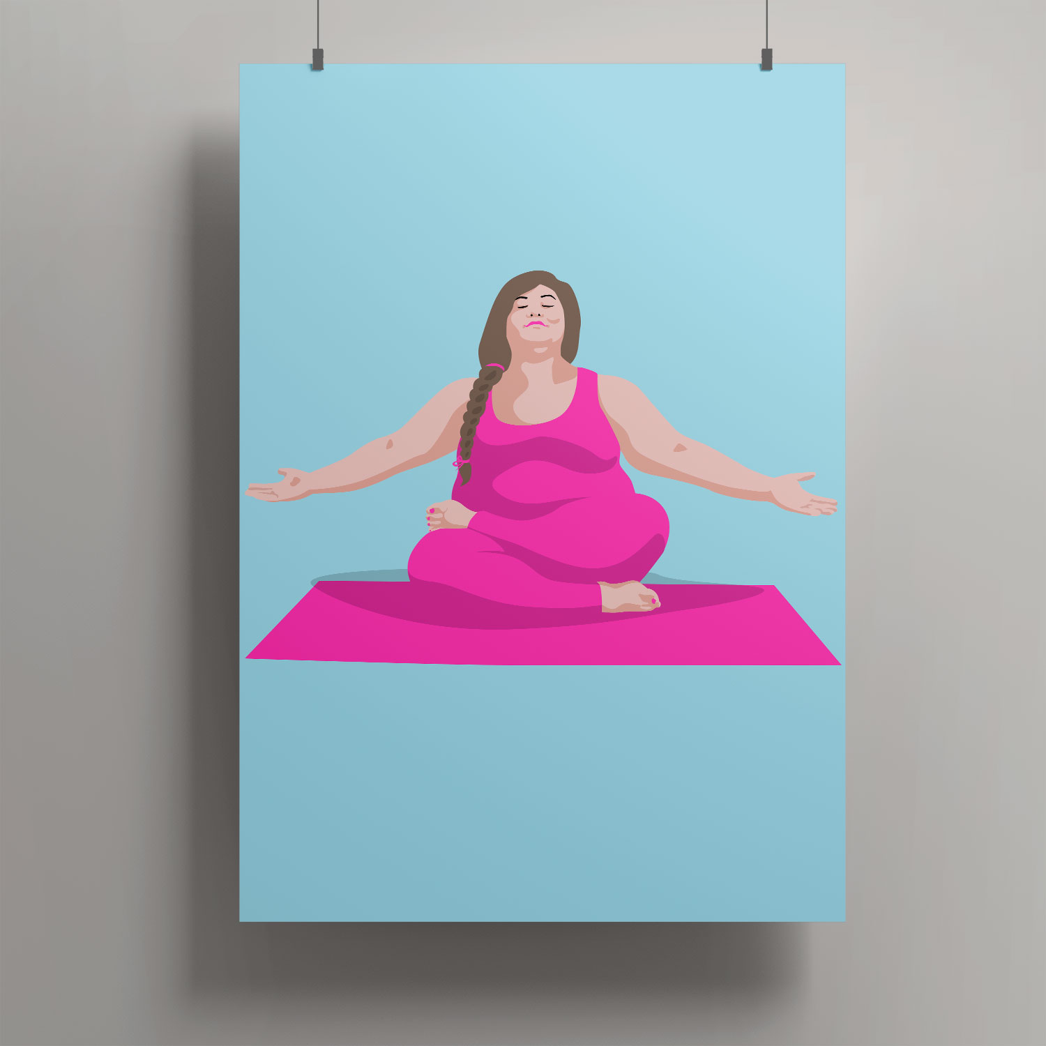 Artprint A3 - Miss Molly om