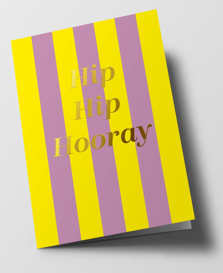 C6 Folded Card - Chelsea - Hip Hip Hooray